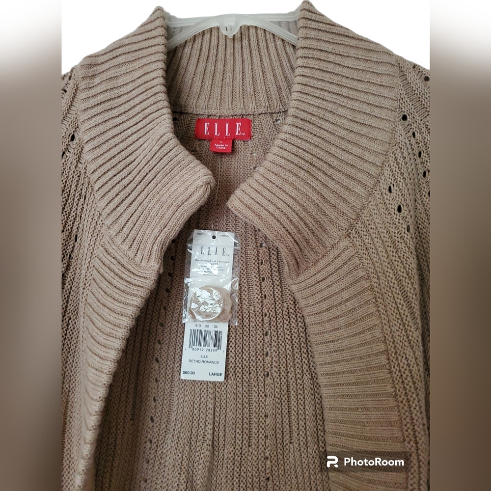Elle Tie-Waist Cape Size L - Picture 3 of 4